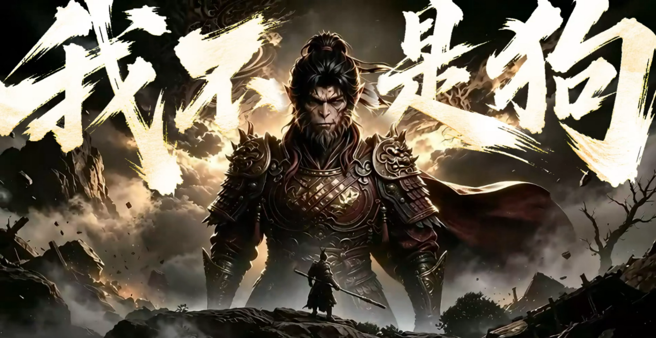 《我不是狗》AIGC作品封面